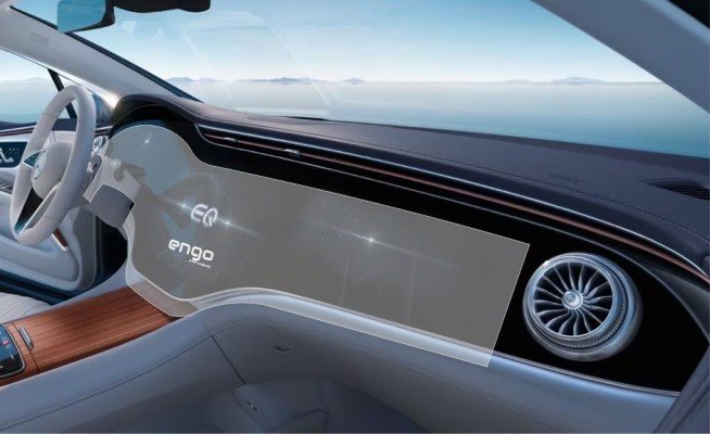 Mercedes EQS 580 Mat Ekran Koruyucu Nano Tam Kaplama